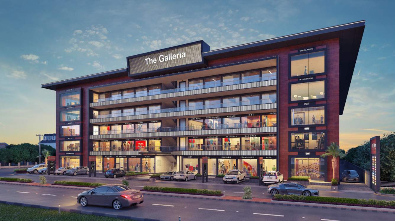  the galleria shopping hub Elevation