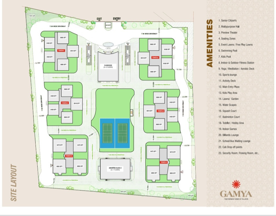  gamya Layout Plan