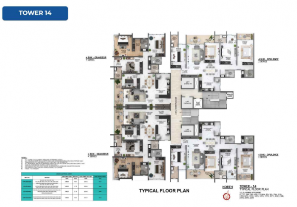  evolvus-phase-i Tower 1 Cluster Plan
