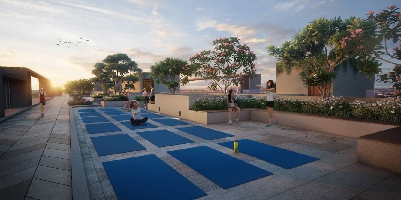  evolvus phase i Yoga/ Meditation Area