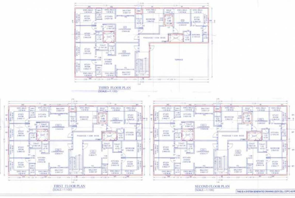  celosia Celosia Cluster Plan from 1st to 3rd Floor