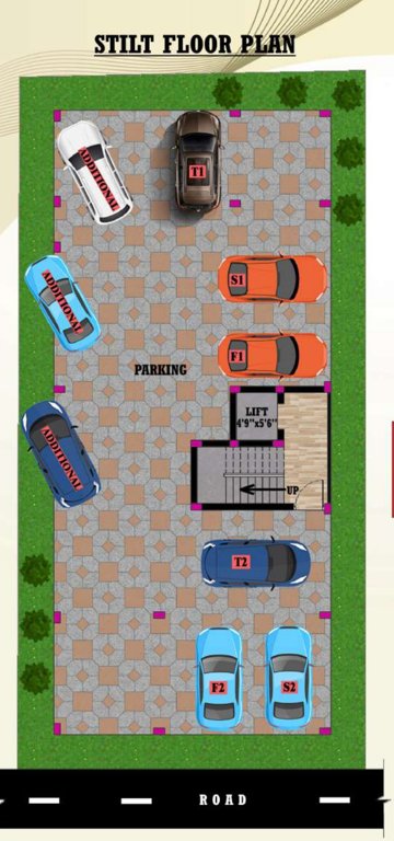  harini apartments Harini Apartments Stilt Cluster Plan
