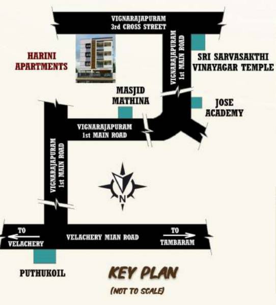  harini-apartments Location Plan