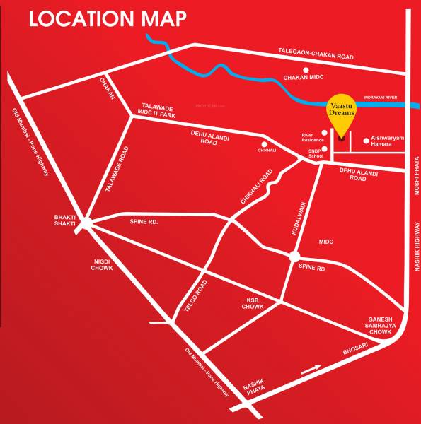  vaastu-dreams-iii Location Plan