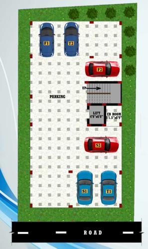  hemavathi-apartments Hemavathi Apartments Cluster Plan For Ground Floor