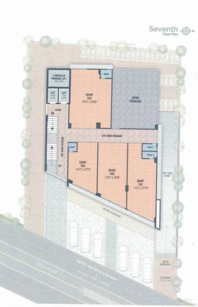  signet Signet Cluster Plan for 7th Floor
