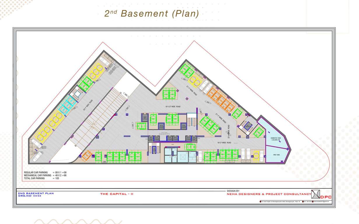  the capital 2 The Capital 2 Basement 2 Floor Cluster Plan