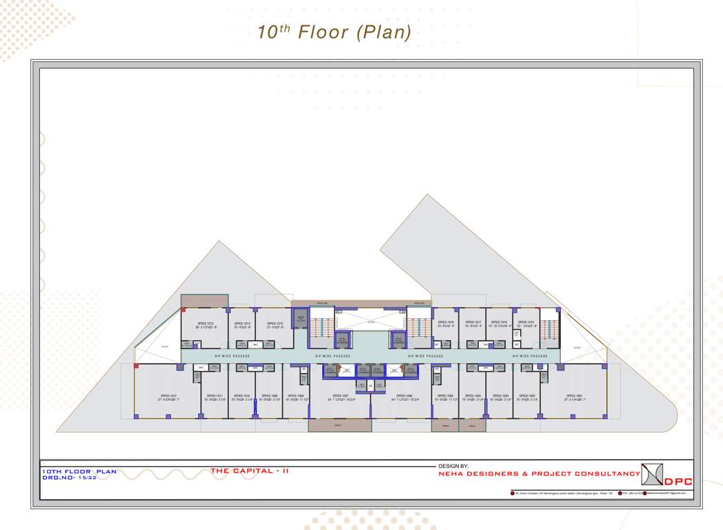  the capital 2 The Capital 2 Cluster Plan for 10th Floor
