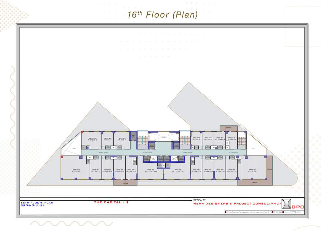  the capital 2 The Capital 2 Cluster Plan for 16th Floor