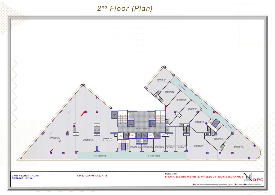  the capital 2 The Capital 2 Cluster Plan for 2nd Floor