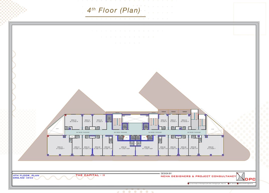  the capital 2 The Capital 2 Cluster Plan for 4th Floor