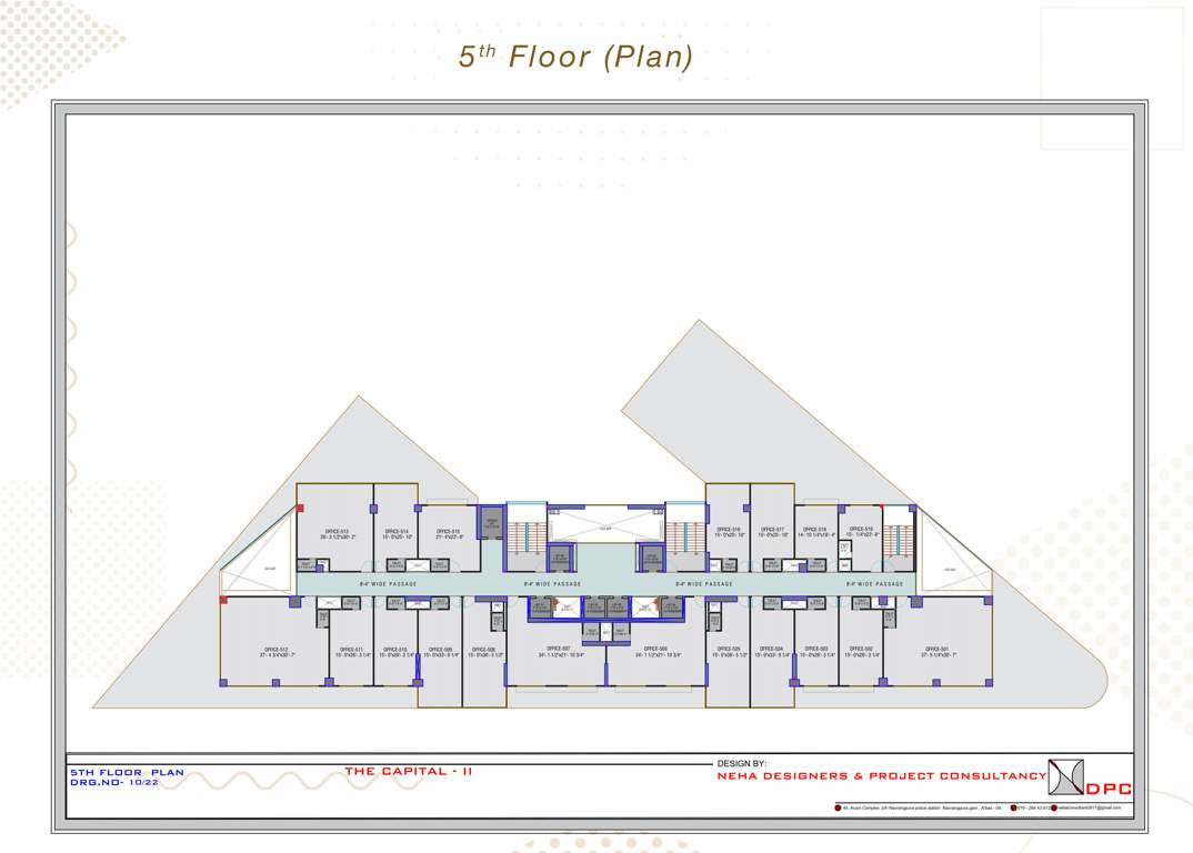  the capital 2 The Capital 2 Cluster Plan for 5th Floor