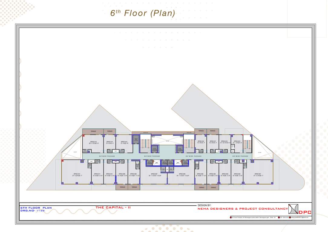  the capital 2 The Capital 2 Cluster Plan for 6th Floor