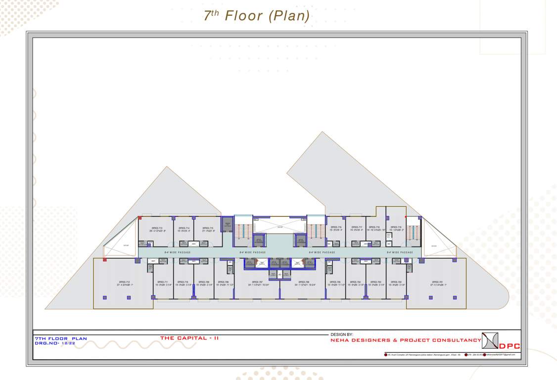  the capital 2 The Capital 2 Cluster Plan for 7th Floor
