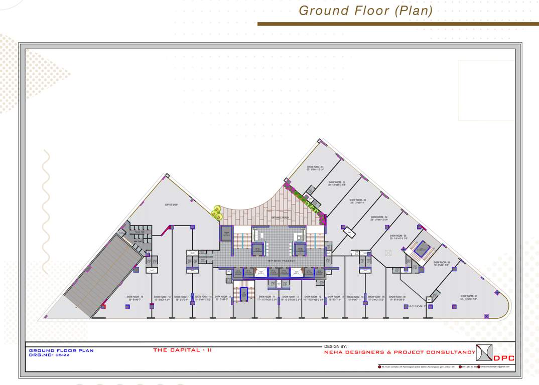 the capital 2 The Capital 2 Ground Floor Cluster Plan