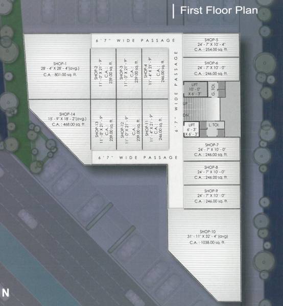  arc Bluearc Cluster Plan For 1st Floor