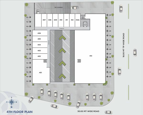  emporio 1 Cluster Plan for 4th Floor