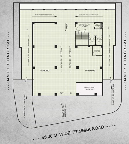  s-k-empire S K Empire Cluster Plan For ground Floor