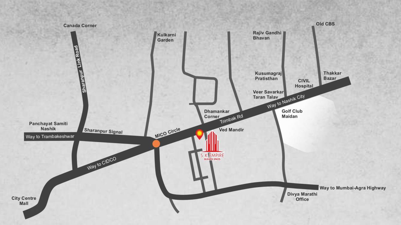  s k empire Location Plan