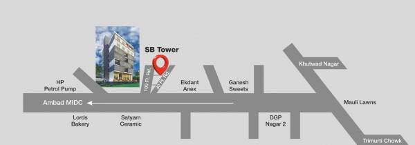  shukla-business-tower Location Plan