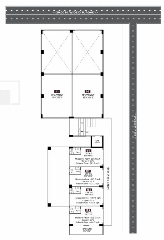  abh landmark Abh Landmark Cluster Plan For Typical Floor Plan