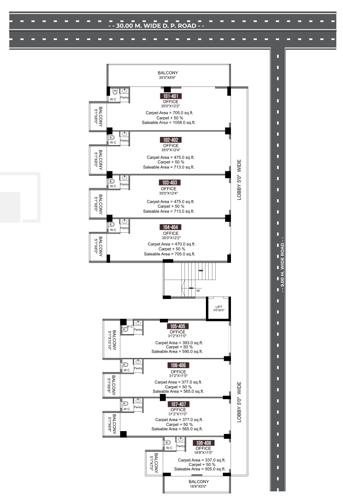  abh-landmark Abh Landmark Cluster Plan From 1st To 4th Floor