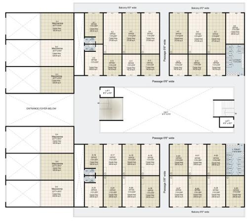 parksyde-business-avenue Parksyde Business Avenue Cluster Plan For Typical Floor Plan