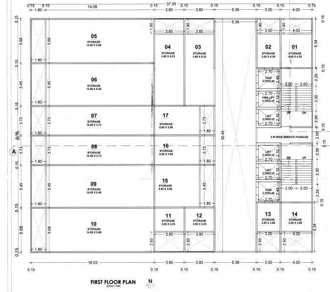  mahalaxmi city centre Mahalaxmi City Centre Cluster Plan For 1st Floor