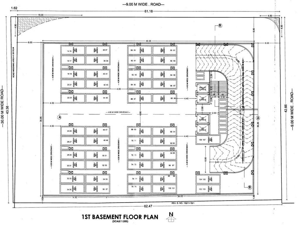  mahalaxmi city centre Mahalaxmi City Centre Cluster Plan For Basement