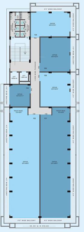  galaxy Galaxy Cluster Plan From 1st To 6th Floor