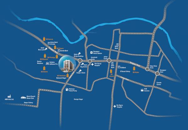  galaxy Location Plan