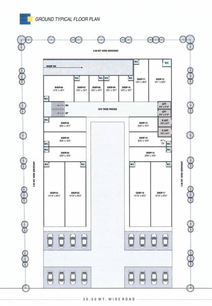  sankalp-icon Sankalp Icon Ground Floor Cluster Plan