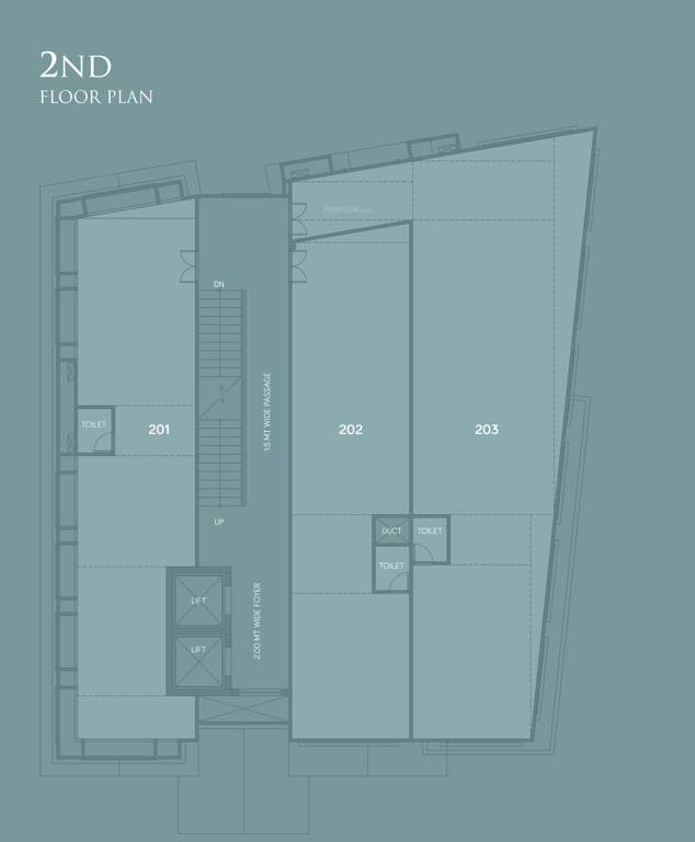  the jewel park The Jewel Park Cluster Plan for 2nd Floor