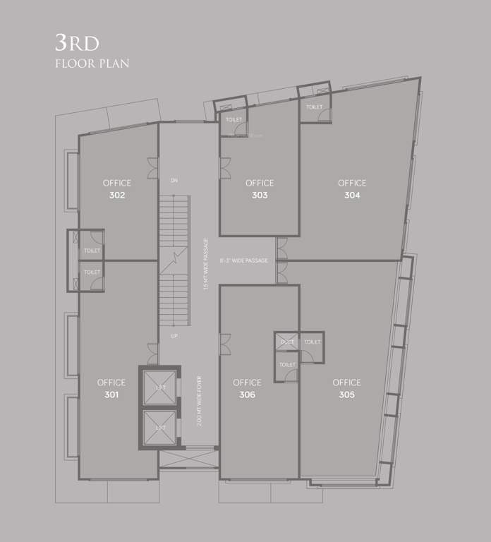  the jewel park The Jewel Park Cluster Plan for 3rd Floor