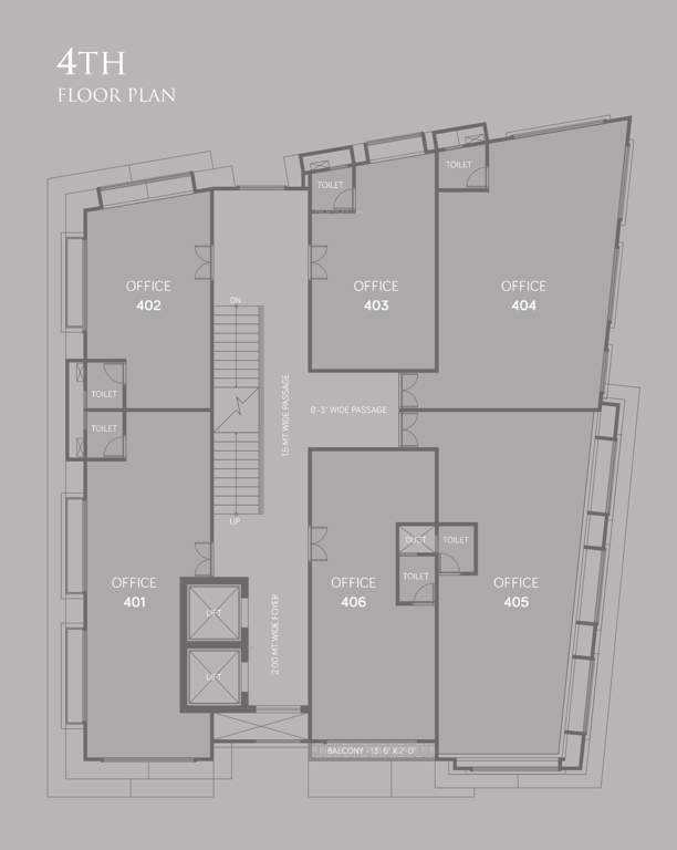  the jewel park The Jewel Park Cluster Plan for 4th Floor