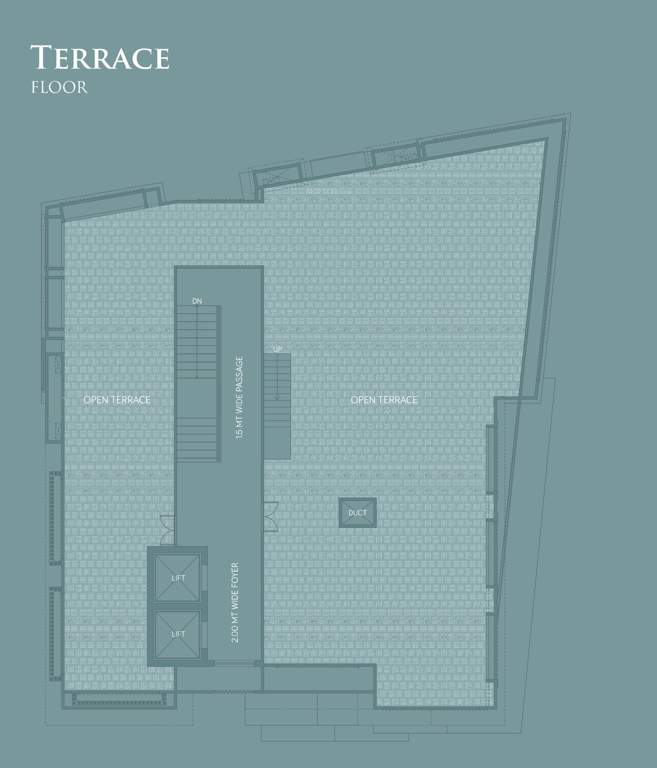  the jewel park The Jewel Park Terrace Floor Cluster Plan