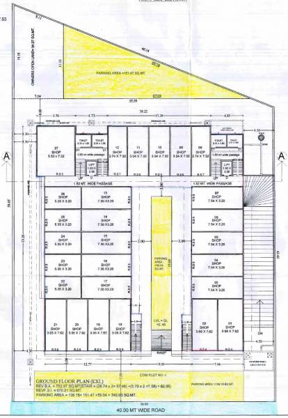Divya Plaza Ground Cluster Plan divya-plaza Divya Plaza Ground Cluster Plan