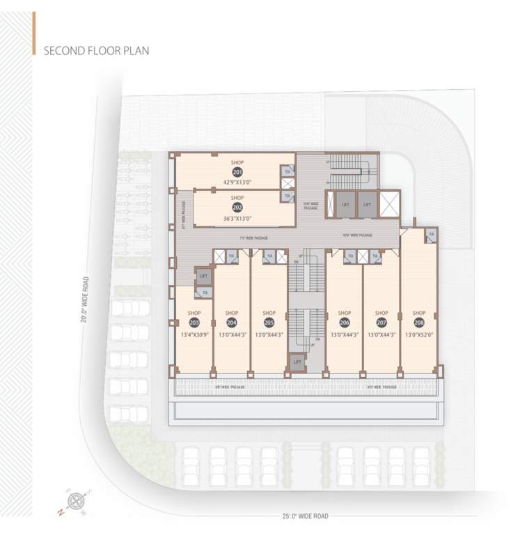  majestic square Majestic Square Cluster Plan for 2nd Floor