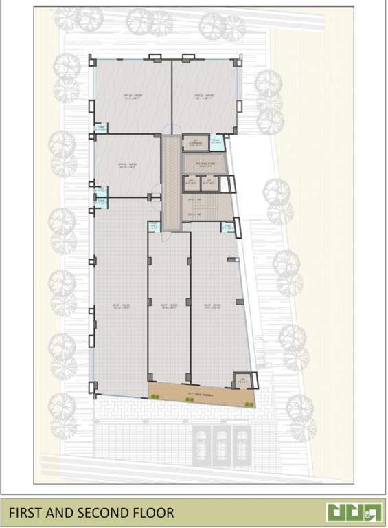  rudra prime Rudra Prime Cluster Plan from 1st to 2nd Floor