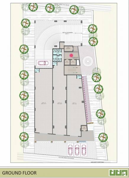  rudra-prime Rudra Prime Ground Floor Cluster Plan