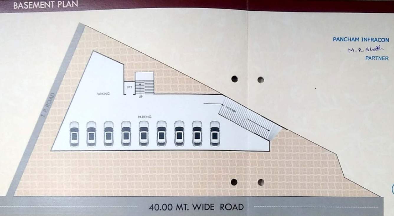  icon Pancham Icon Basement Cluster Plan