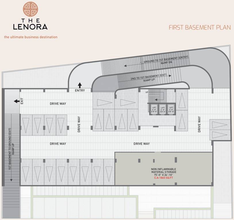  the lenora A Cluster Plan for 1st Basement