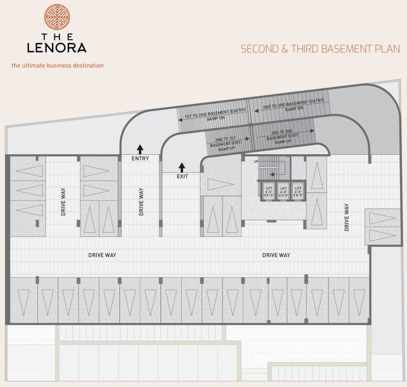  the lenora A Cluster Plan For 2nd & 3rd Basement 