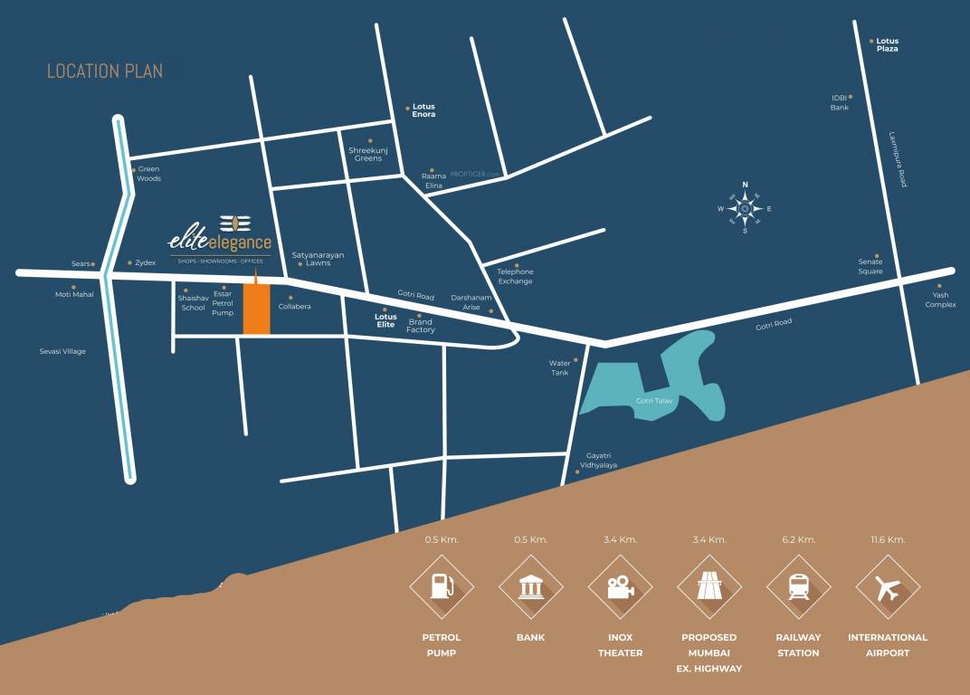  elite elegance Location Plan