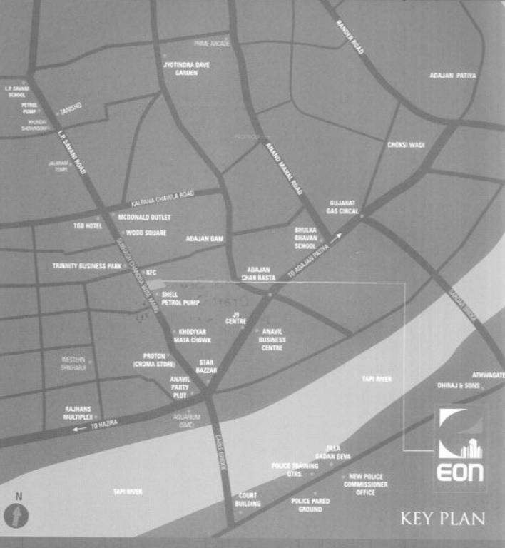  eon square Location Plan