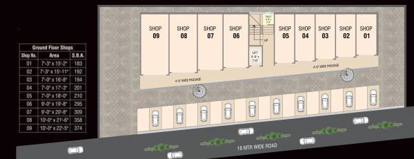  meridian- F Cluster Plan For Ground Floor