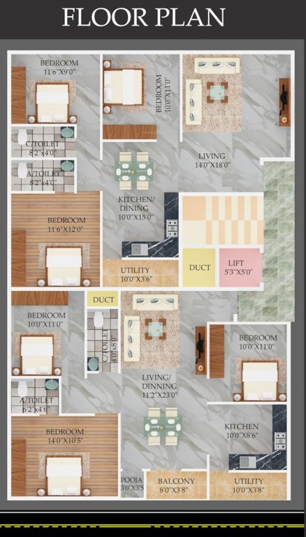  r r enclave R R Enclave Typical Cluster Plan