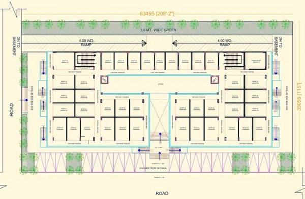  tower Ajanta Tower Cluster Plan