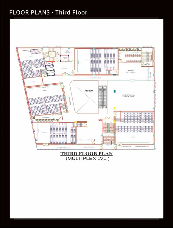  celeste mall Block B Cluster Plan for 3rd Floor