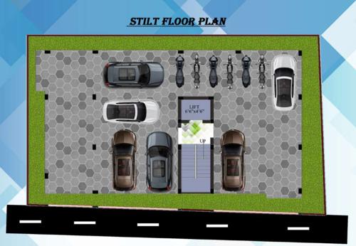  amirtha-varshini-apartments Amirtha Varshini Apartments Cluster Plan for ground Floor